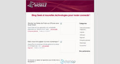 Desktop Screenshot of journal-du-mobile.com