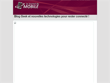 Tablet Screenshot of journal-du-mobile.com